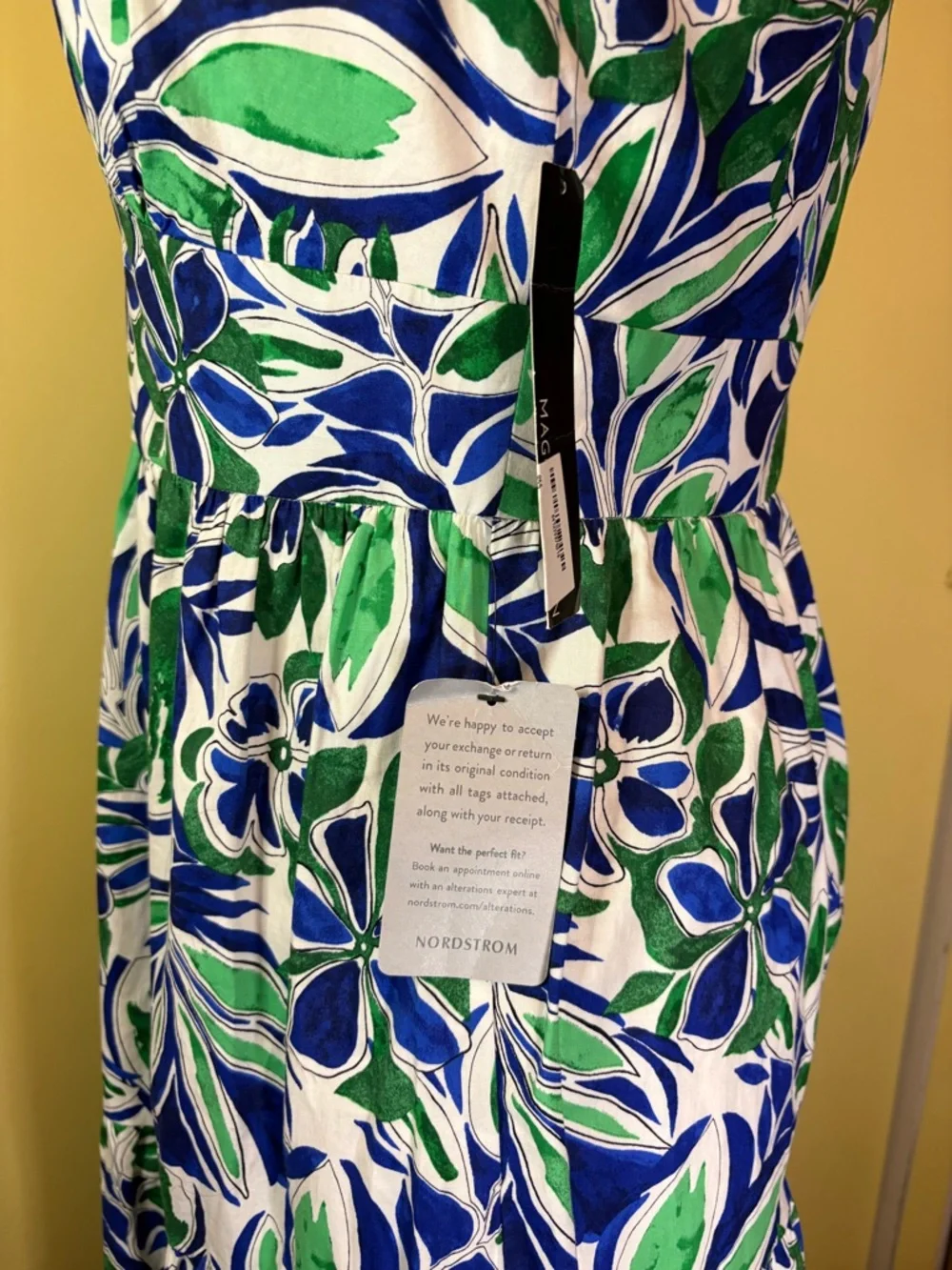 Maggy London Maxi Dress With Pockets - Picture 9 of 11